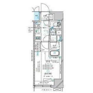 ディアレイシャス大須観音III【2階】の間取り