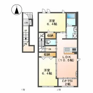 シリウス・M【2階】の間取り