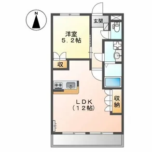 グランチェスタ NORTH【2階】の間取り