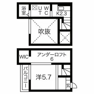 カーサ・ティエラ(旧リゾレステ鳴海)【1階】の間取り