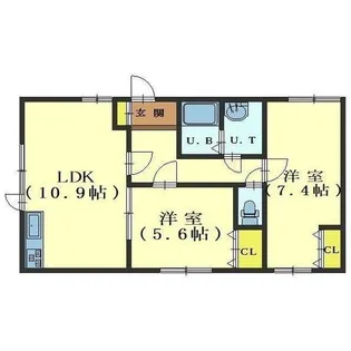 Passion-Ⅰ【7階】の間取り