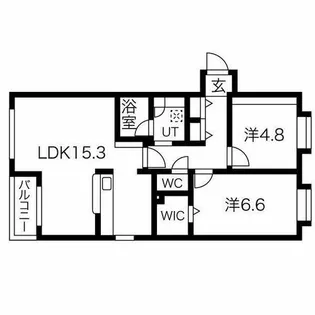 ラ・エスタシオン【301号室】の間取り