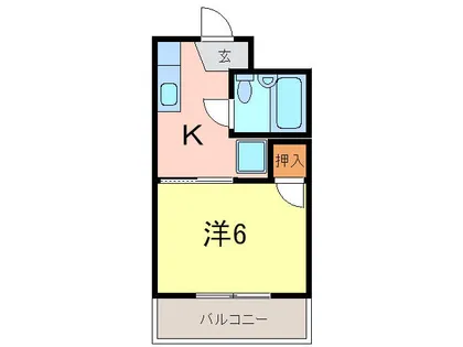 グレース21【304号室】の間取り
