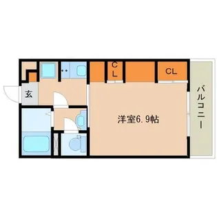 コンフォート南塚口町【3階】の間取り