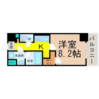 イーハトーブ大曽根【9階】の間取り