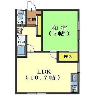 ジョイナス宮前Ⅲ【101号室】の間取り