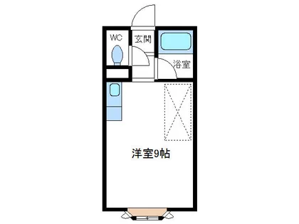 カサドール駅前【501号室】の間取り