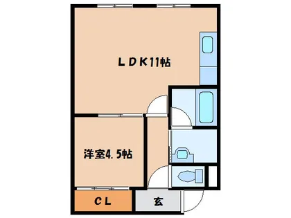 リヴェール杉並【302号室】の間取り