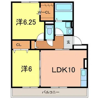 立志舎【2階】の間取り
