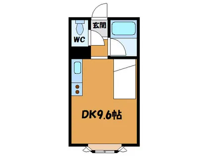 カサドール駅前【501号室】の間取り
