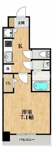 S-RESIDENCE堺市駅前【9階】の間取り