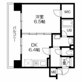 KDXレジデンス西大路【5階】の間取り