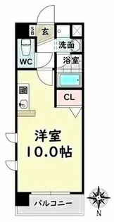 愛知県名古屋市瑞穂区彌富通2丁目【マンション】の間取り