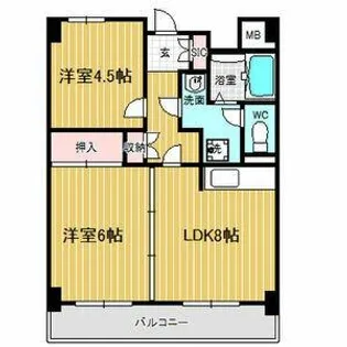 リアライズ栄【1102号室】の間取り