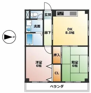 エトワールM【3階】の間取り