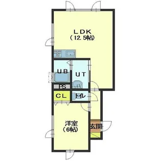 プランドール【1階】の間取り