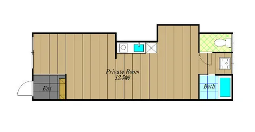 カーサ レガロ【1階】の間取り