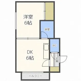 BEARSⅡ【202号室】の間取り