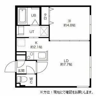 ENCHAN-THE麻生【2階】の間取り