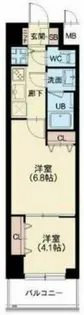 スプランディッド堀江【3階】の間取り
