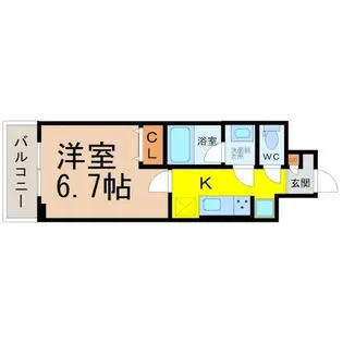 ラ・プレス新栄【6階】の間取り