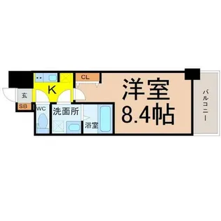S-RESIDENCE山王【5階】の間取り