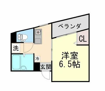 ウィステリア青木【3階】の間取り