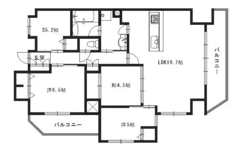 ワコーレ姫路京口マークス【10階】の間取り