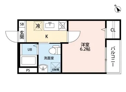 Lapis【2階】の間取り