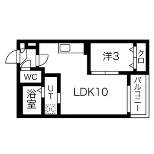 Jack naruhamaⅠ【1階】の間取り