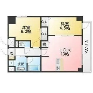 Adel Dorf 本郷【8階】の間取り