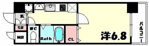 CittaVista神戸下山手通【4階】の間取り