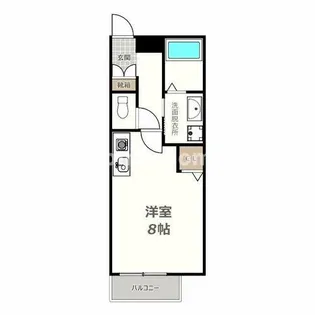 アキュラメゾン【102号室】の間取り