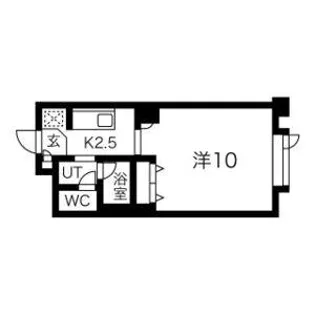 藤井ビルひばりが丘【9階】の間取り