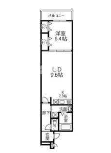 フジレジデンス【202号室】の間取り