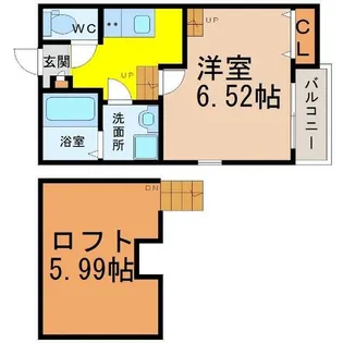 Creo中村公園参番館(クレオ中村公園参番館)【1階】の間取り