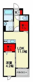 ルナベル【2階】の間取り