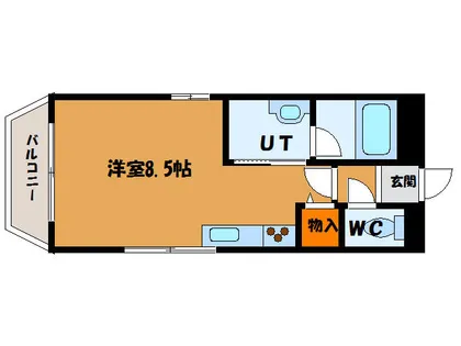 アークヒルいずみ【401号室】の間取り