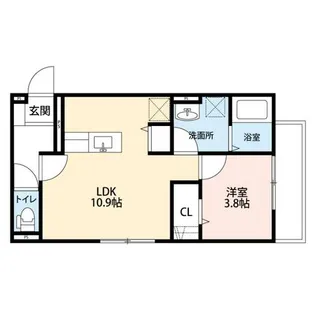 レーベンハウス【1階】の間取り