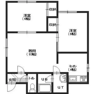 メゾンエクセラE【101号室】の間取り