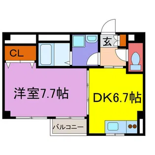 サンワプラザ福崎S【3階】の間取り