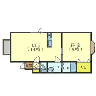 ガーデンハイツ昭和【202号室】の間取り