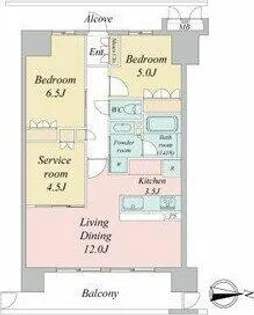 ラフィシア上前津(Rafficia Kamimaezu)【9階】の間取り