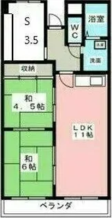 サンベアーマンション金山【5階】の間取り