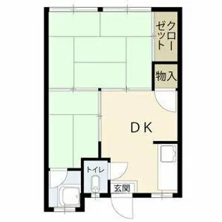 シャトレコートⅣ【10A号室】の間取り