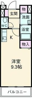 プライエム【201号室】の間取り