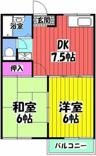 モアクレスト和気A【2階】の間取り