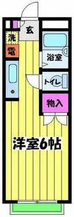 ブールバール東豊中Ⅰ【206号室】の間取り