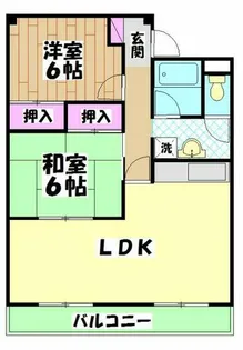 ミノリマンション【102号室】の間取り
