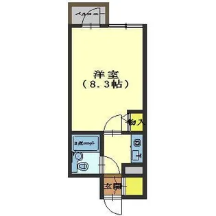 ダイアパレス函館南部坂【904号室】の間取り